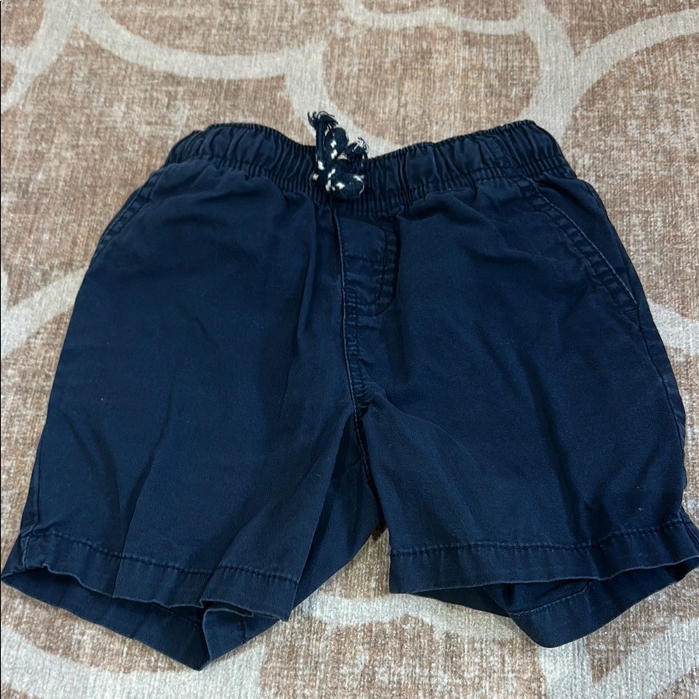 Navy Blue Kids Uniform Shorts